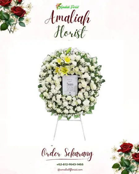 Krans Bunga Duka Mrandung